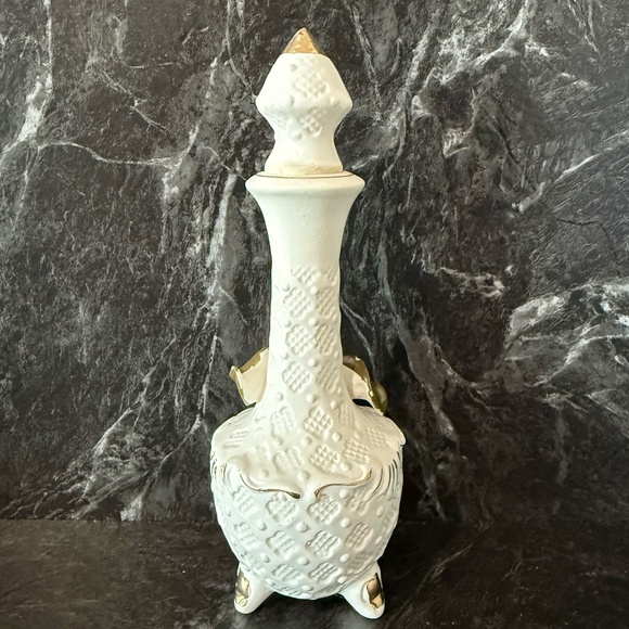 TILSO Handpainted Perfume Bottle & Powder Jar - Picture 13 of 16